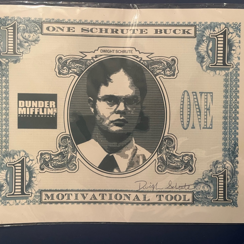 One schrute buck